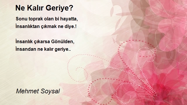 Mehmet Soysal