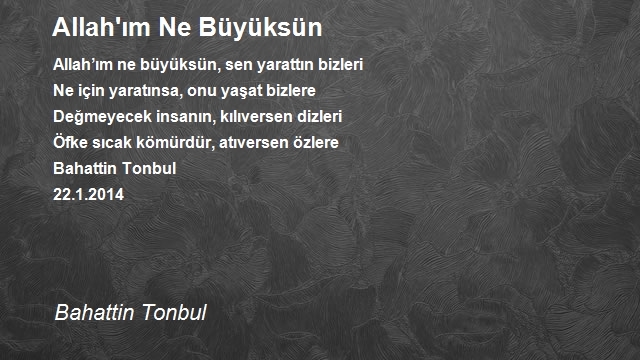 Bahattin Tonbul