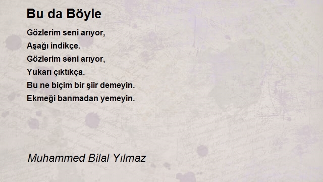 Muhammed Bilal Yılmaz