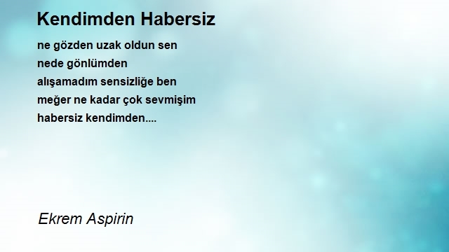 Ekrem Aspirin