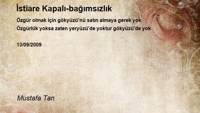 Mustafa Tan