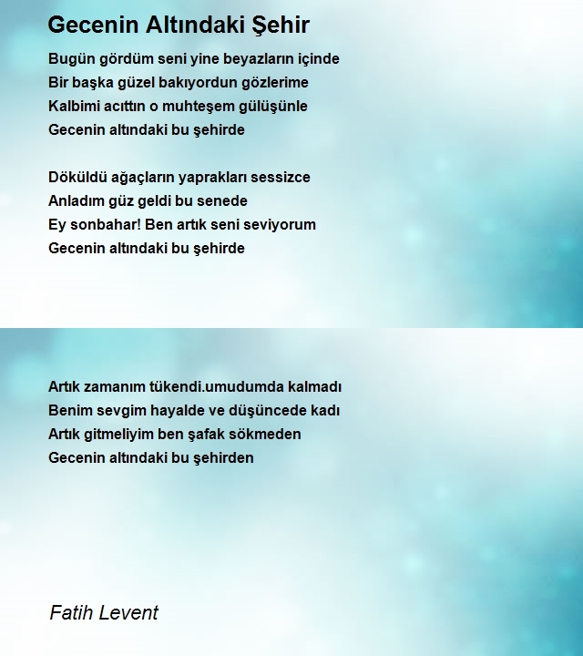 Fatih Levent