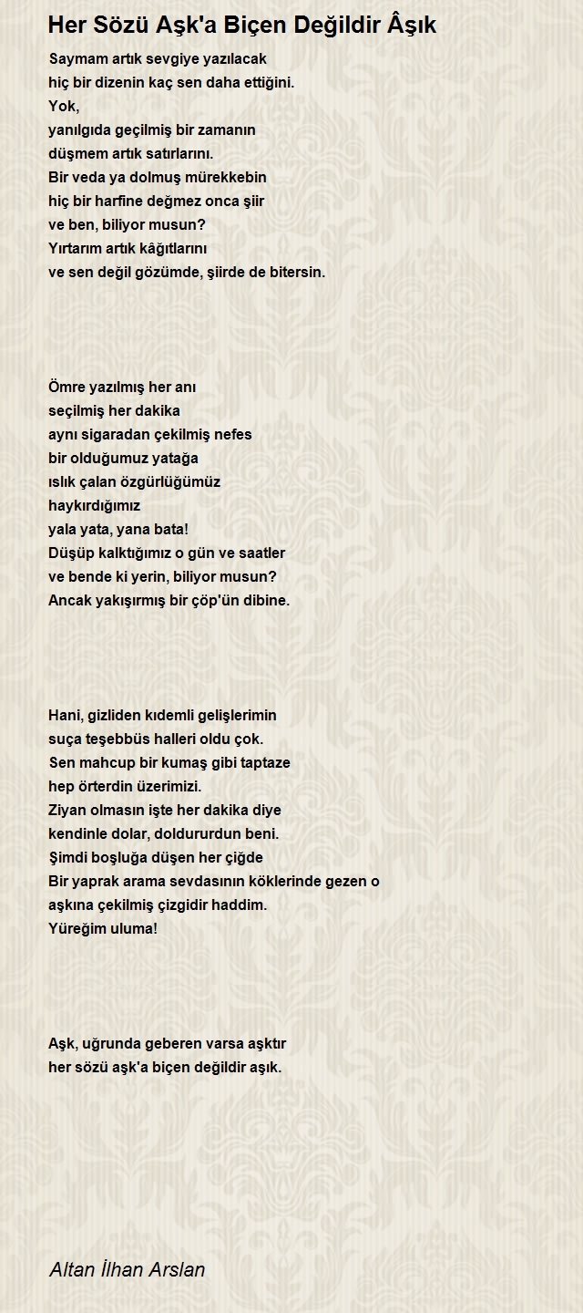 Altan İlhan Arslan