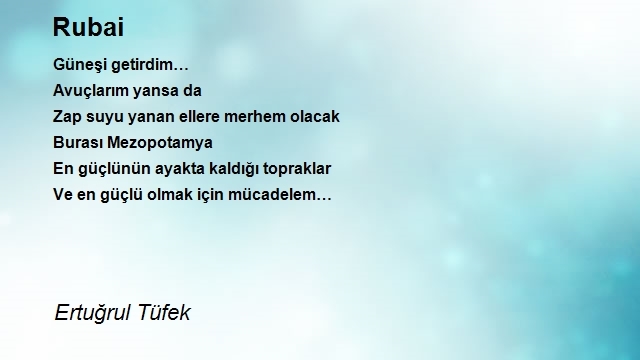 Ertuğrul Tüfek