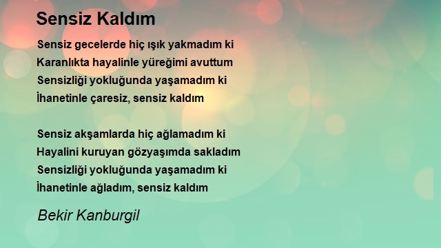 Bekir Kanburgil