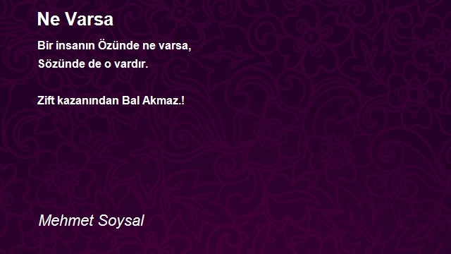 Mehmet Soysal