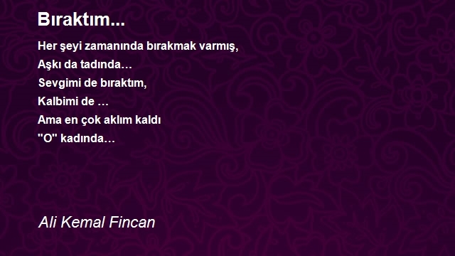 Ali Kemal Fincan