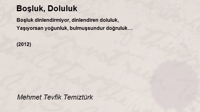 Mehmet Tevfik Temiztürk