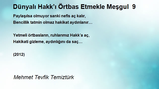 Mehmet Tevfik Temiztürk