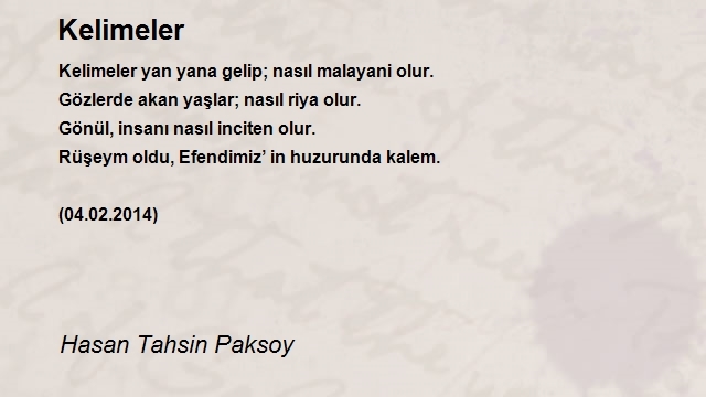 Hasan Tahsin Paksoy