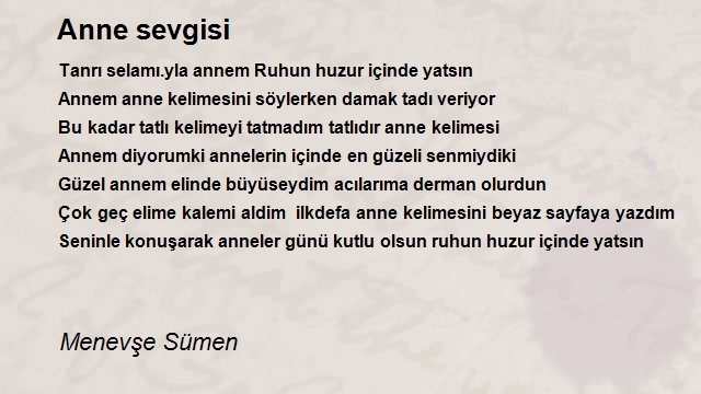 Menevşe Sümen