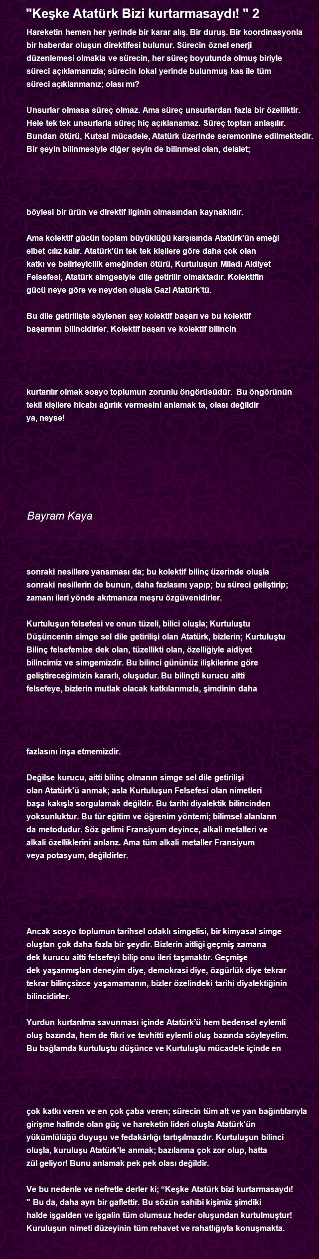 Bayram Kaya