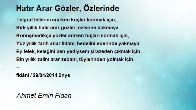 Ahmet Emin Fidan