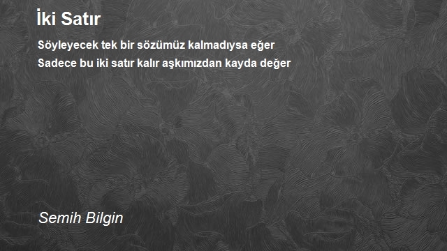 Semih Bilgin