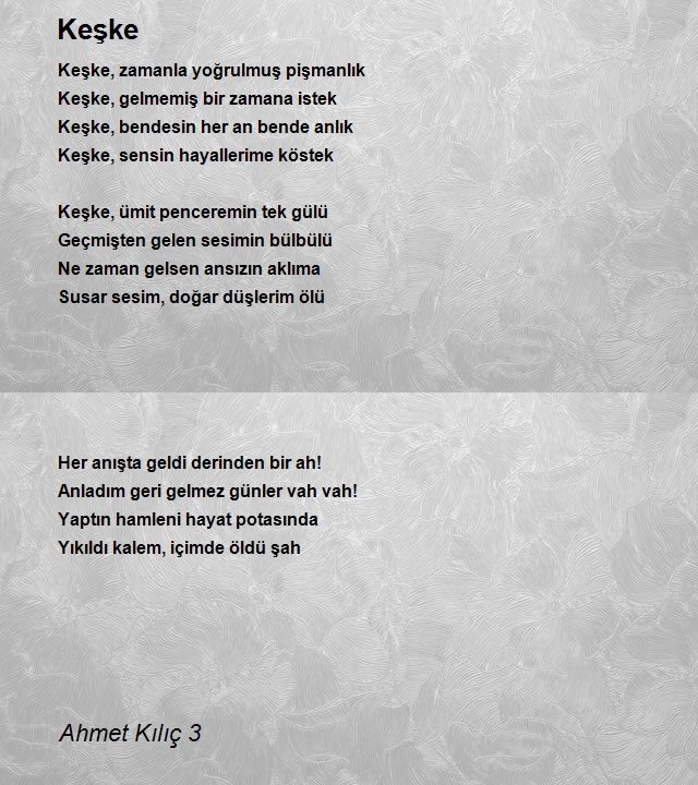 Ahmet Kılıç 3