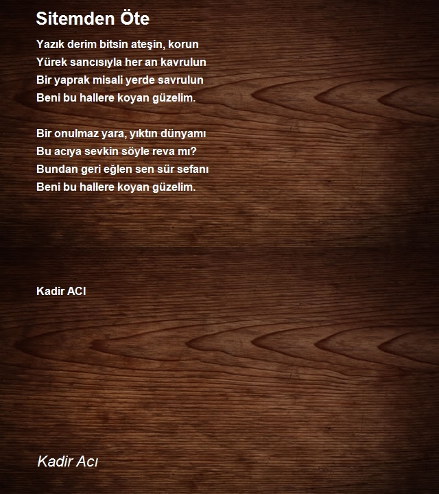 Kadir Acı