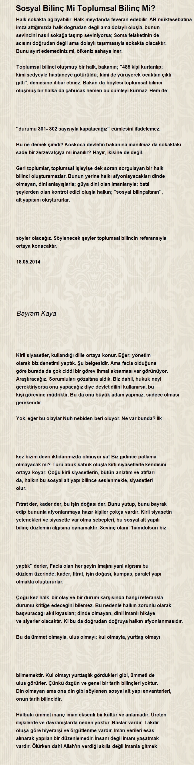 Bayram Kaya