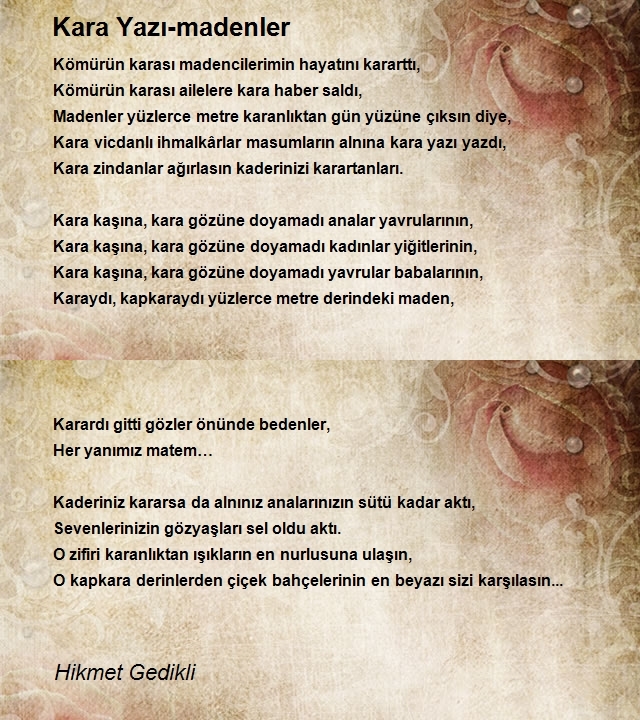 Hikmet Gedikli