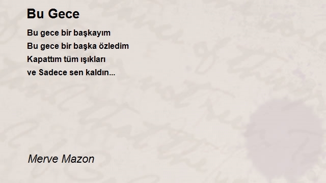 Merve Mazon