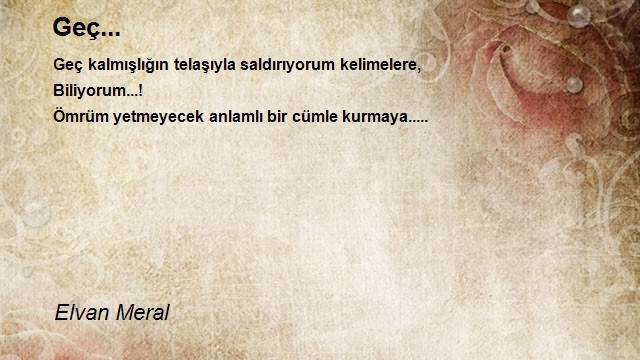 Elvan Meral