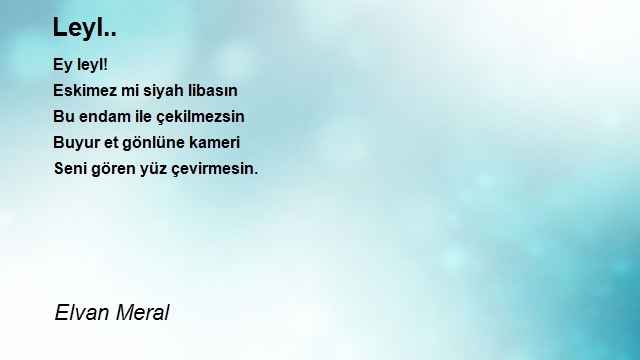 Elvan Meral