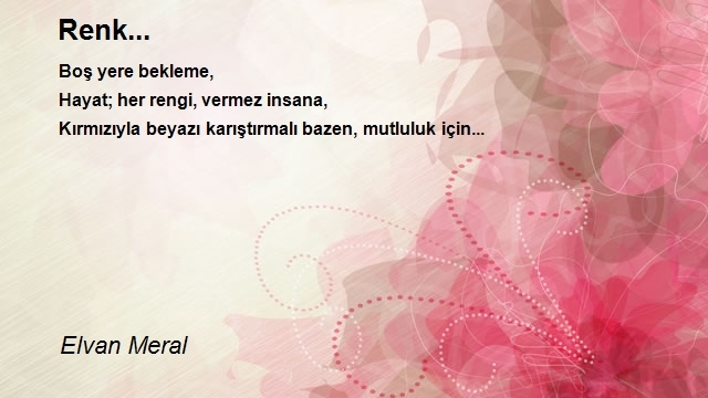 Elvan Meral