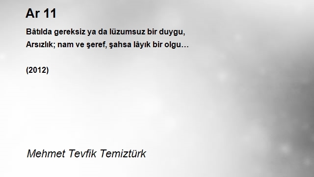 Mehmet Tevfik Temiztürk