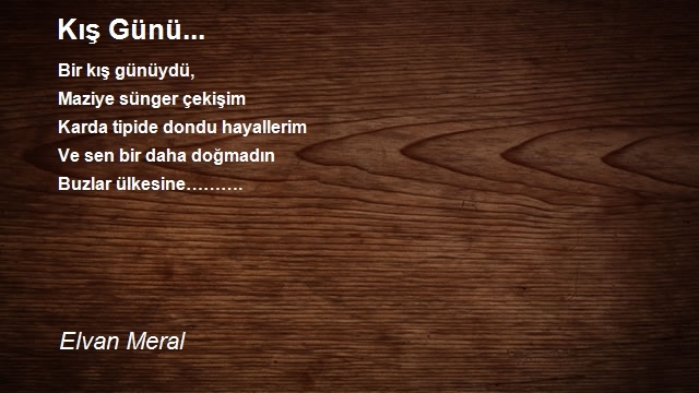 Elvan Meral