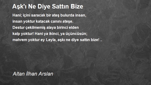 Altan İlhan Arslan