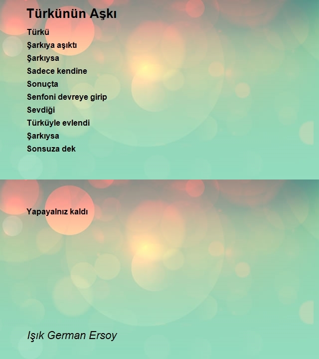 Işık German Ersoy 