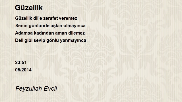 Feyzullah Evcil