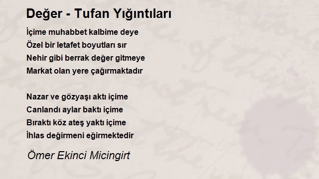 Ömer Ekinci Micingirt