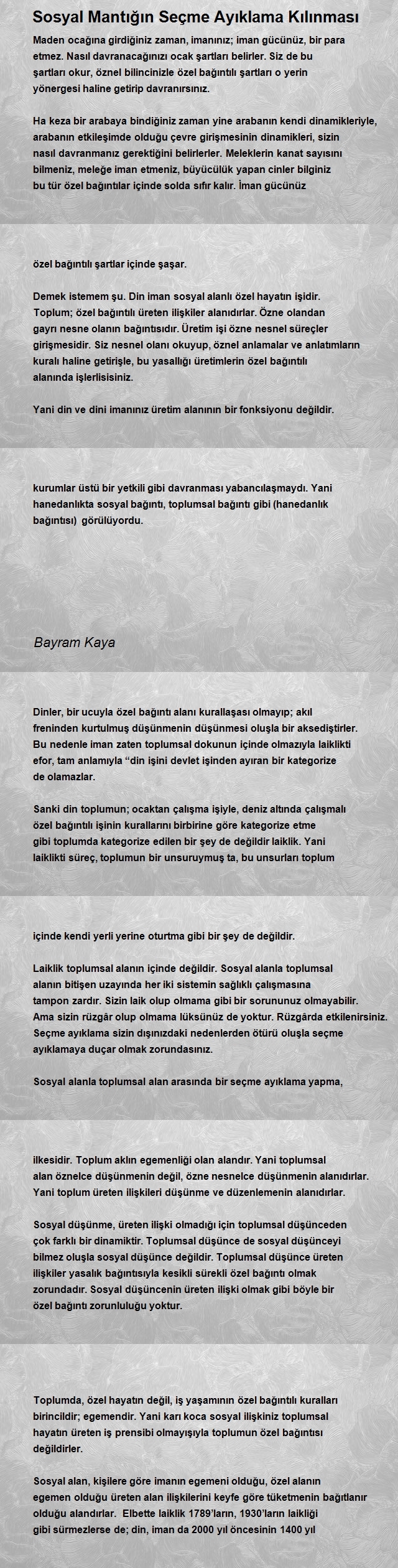 Bayram Kaya