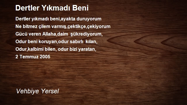 Vehbiye Yersel