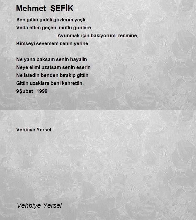 Vehbiye Yersel