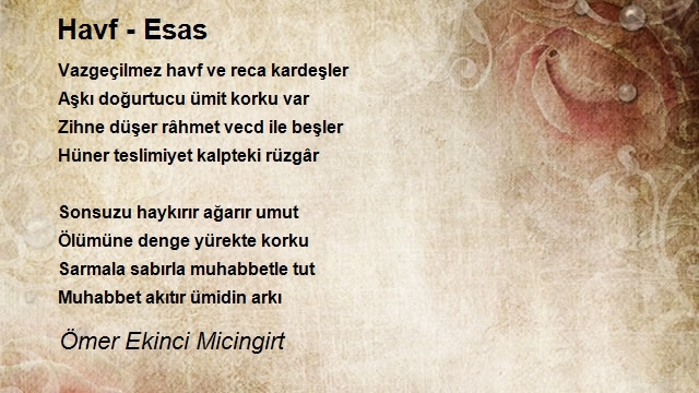 Ömer Ekinci Micingirt