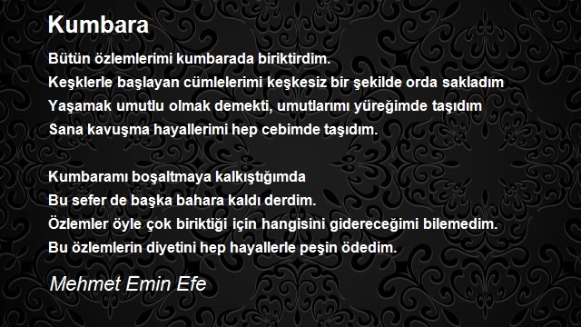 Mehmet Emin Efe