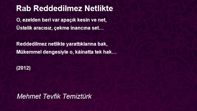 Mehmet Tevfik Temiztürk