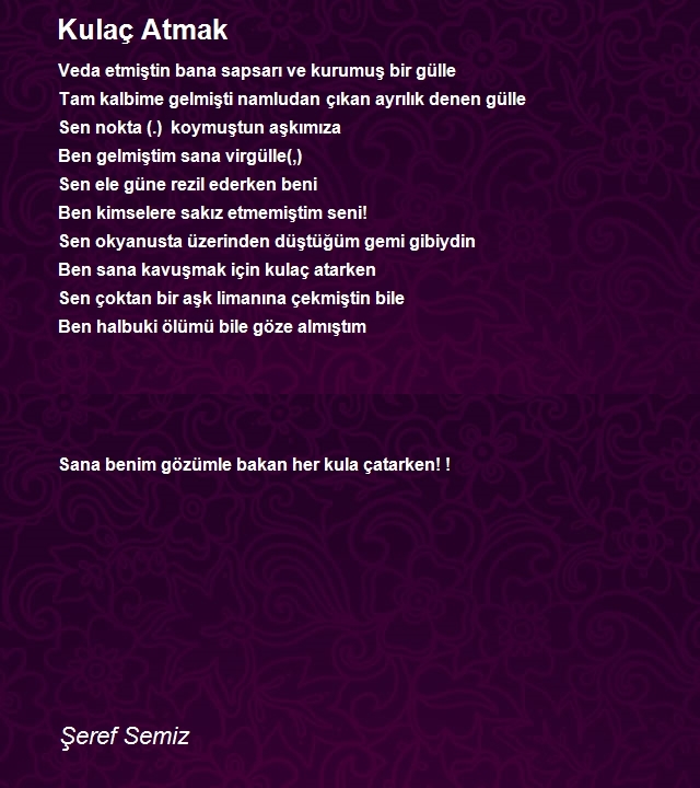 Şeref Semiz