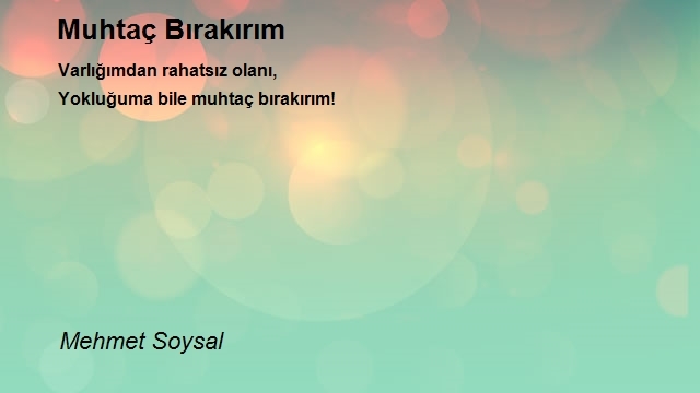 Mehmet Soysal