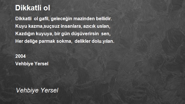 Vehbiye Yersel