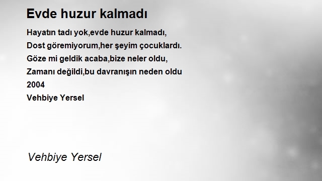 Vehbiye Yersel