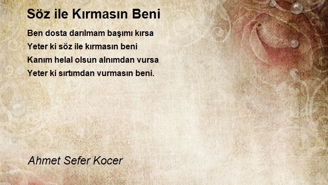 Ahmet Sefer Kocer