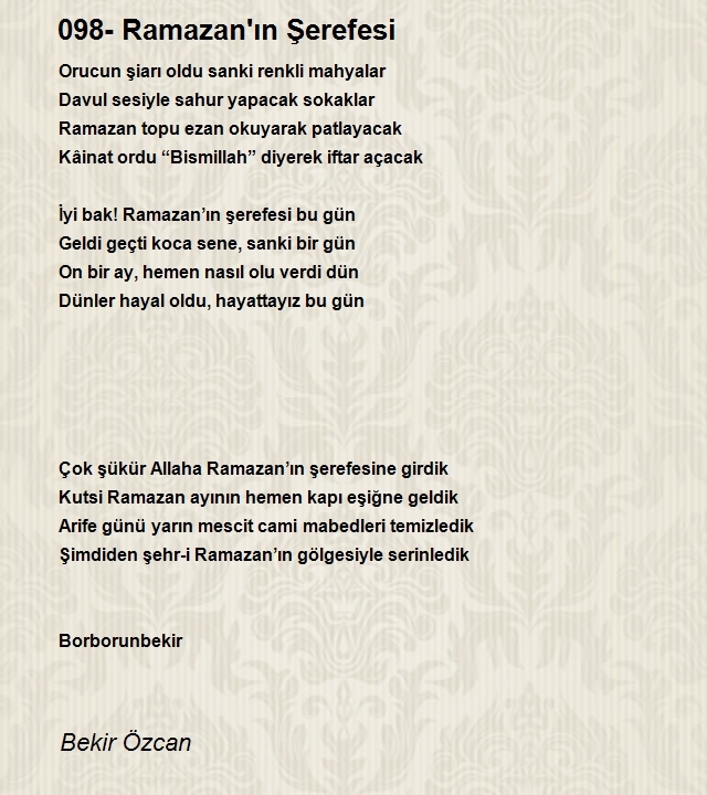 Bekir Özcan