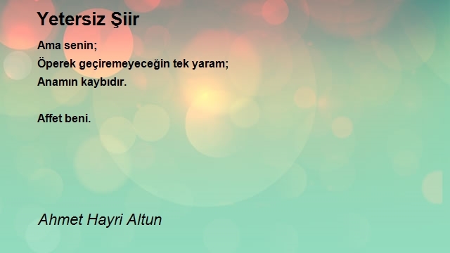 Ahmet Hayri Altun