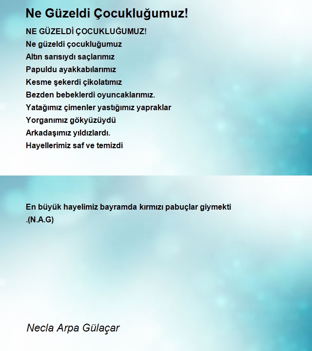 Necla Arpa Gülaçar