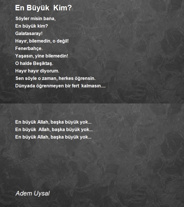 Adem Uysal