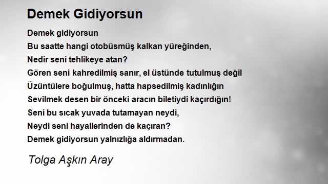 Tolga Aşkın Aray