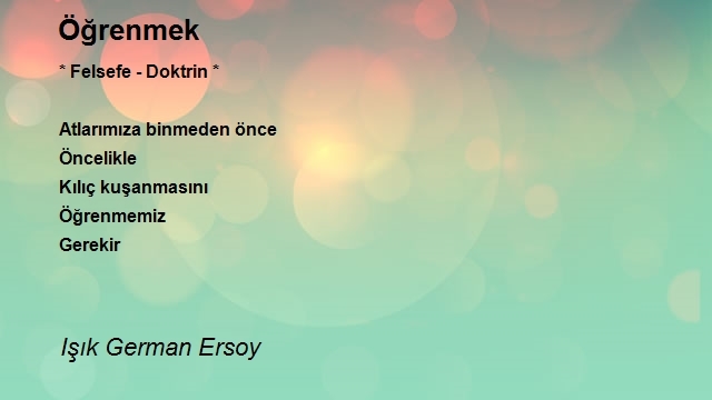 Işık German Ersoy 