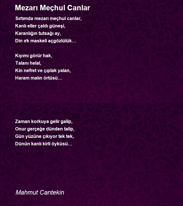 Mahmut Cantekin